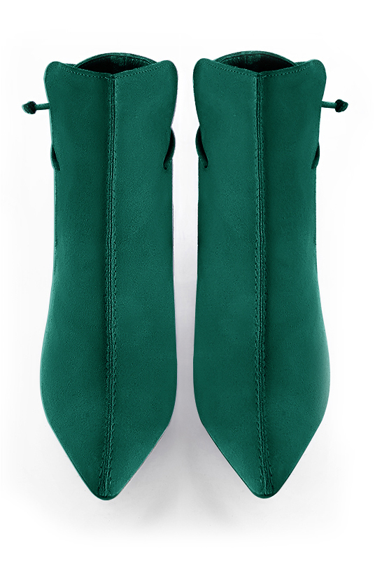 Bottines store vert emeraude